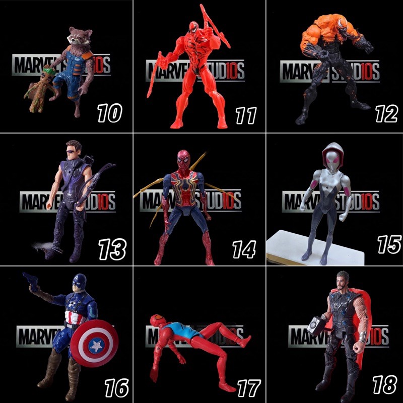 Mô Hình siêu anh hùng marvel