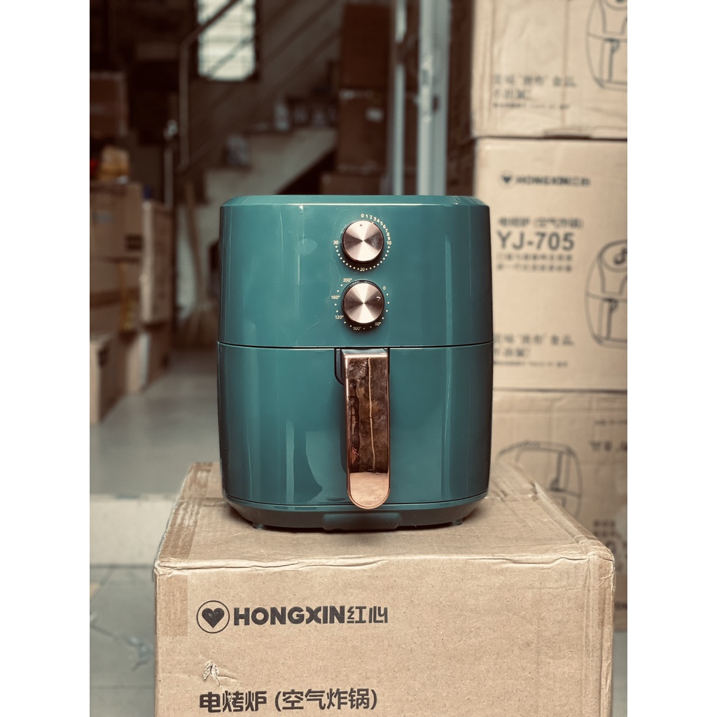 Nồi chiên không dầu Hongxin 5L sẵn BH 12 tháng