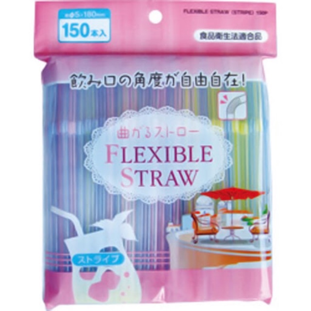 Ống hút Nhật cho bé-set 150 ống