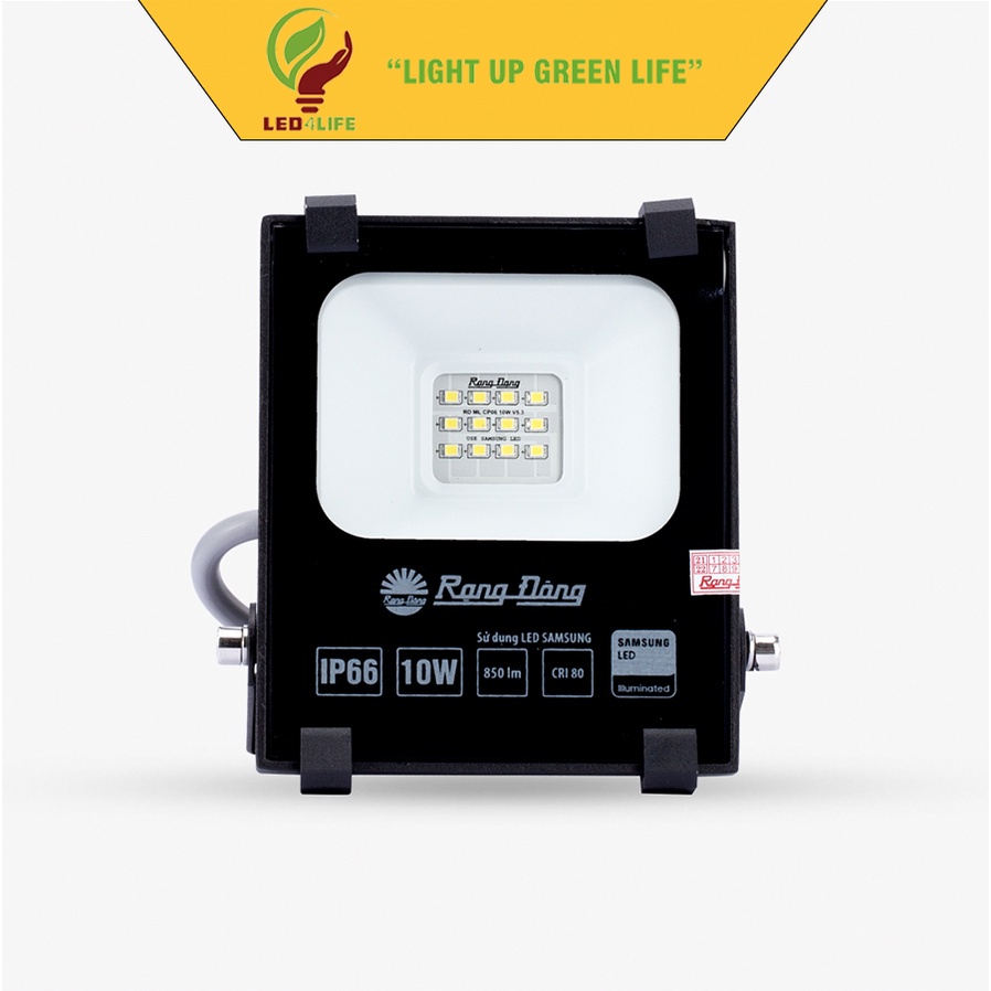 Đèn Pha LED Rạng Đông 70W 100W 150W 200W IP65, Chống Bụi,Chống Nước,Chiếu sáng ngoài trời, Model: CP06 70W 100W 150W 200