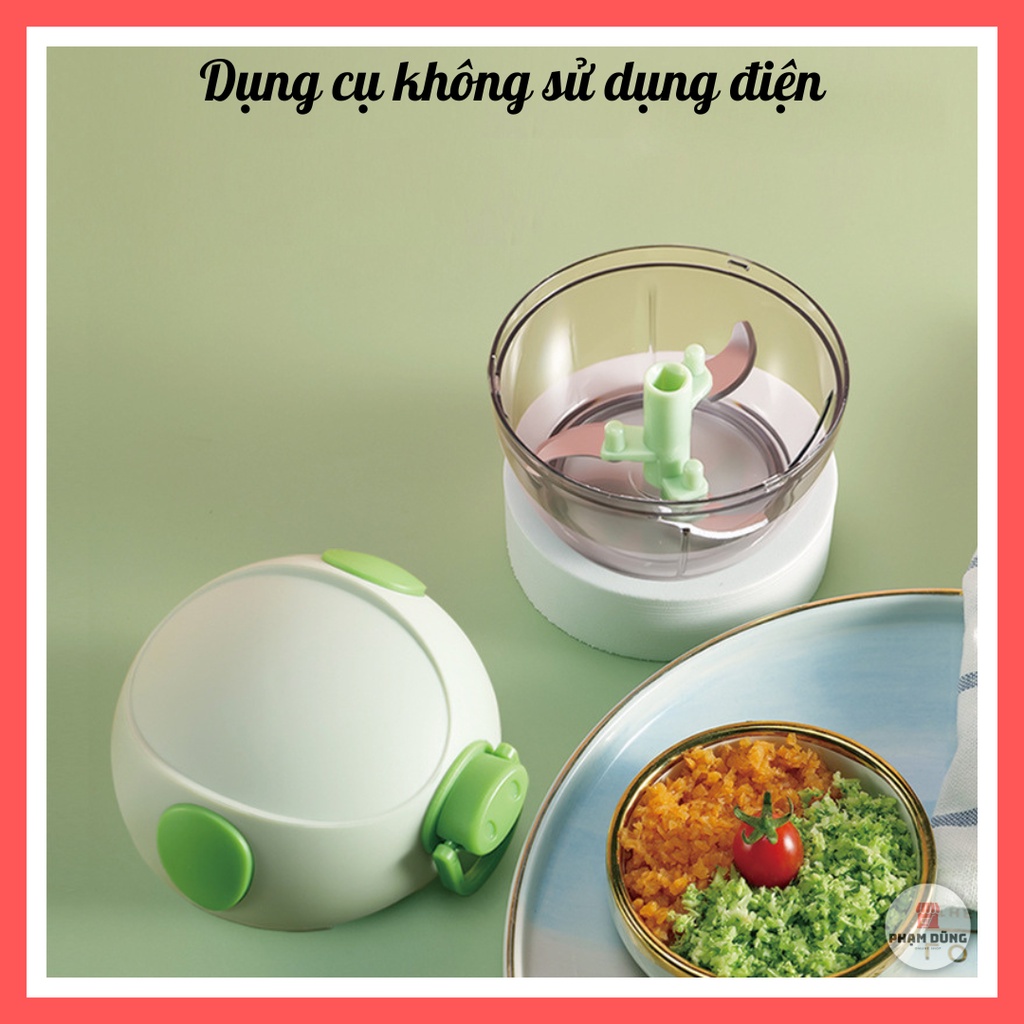 Dụng cụ xay tỏi ớt hình heo, máy xay tỏi ớt mini cầm tay tiện lợi
