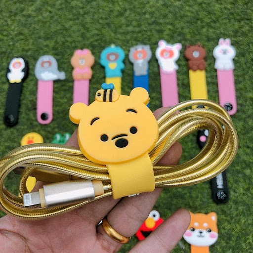 Thú kẹp dây sạc tai nghe