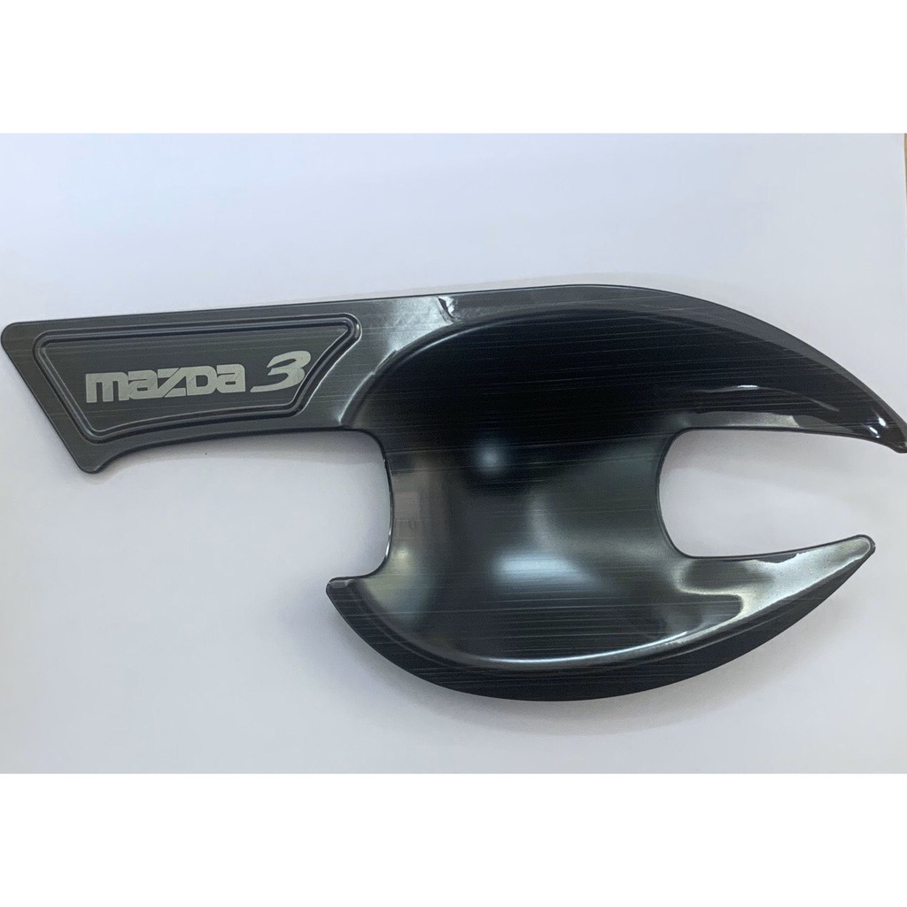 Ốp Hõm Cửa Xe Mazda 3 2016-2019, chất liệu Titan