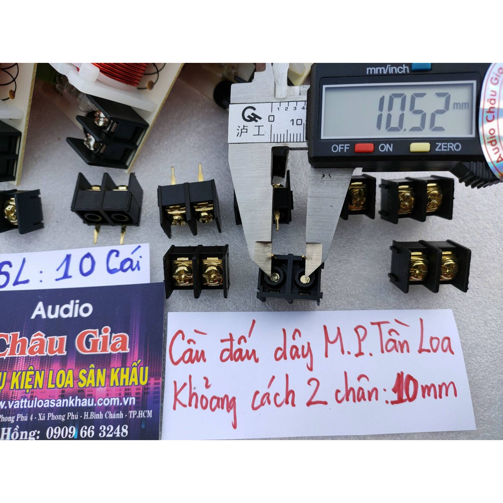 Cầu đấu dây mạch phân tần 10 cái - Audio Châu Gia