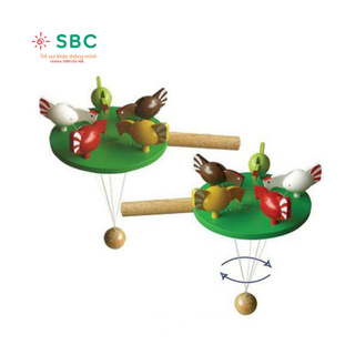 Gà mổ thóc Winwintoys đồ chơi gỗ