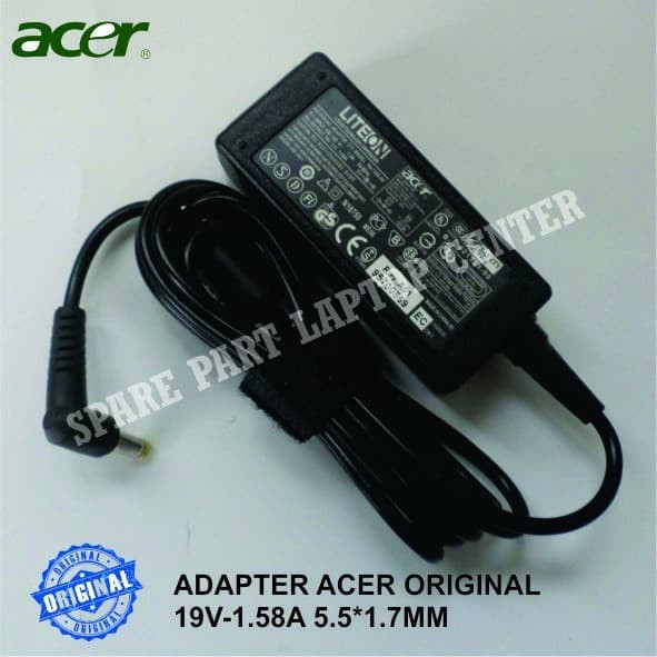 Bộ Chuyển Đổi Acer ASPIRE ONE A110 A150 D250 D150 ZHG ZA3 ZE6 ZG5 ZG8 19V 1.58A 1.58A 5.5.5mm