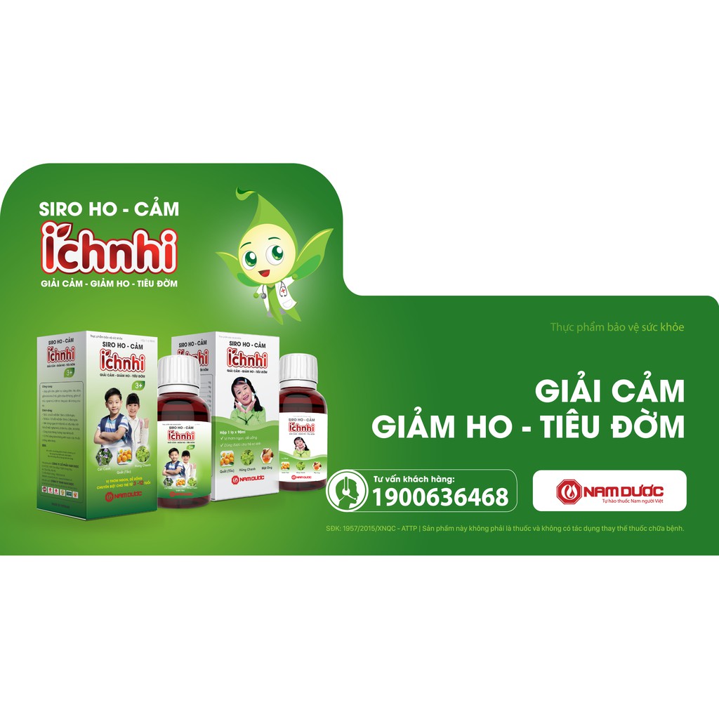 Siro Cảm - Ho - Sổ Mũi ÍCH NHI