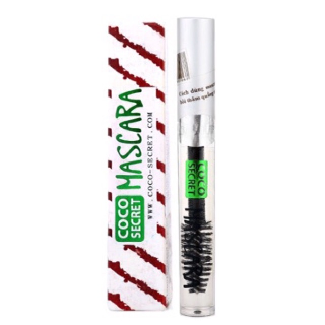 COMBO 01 MASCARA DƯỠNG DÀI VÀ DÀY MI và  01 SON DẦU DỪA COCO SECRET