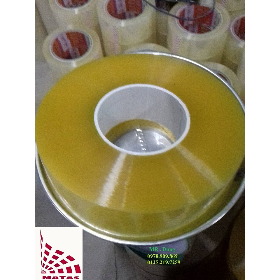 (SẮP HẾT ) COMBO 6 CUỘN BĂNG DÍNH 1KG / CUỘN LÕI MỎNG