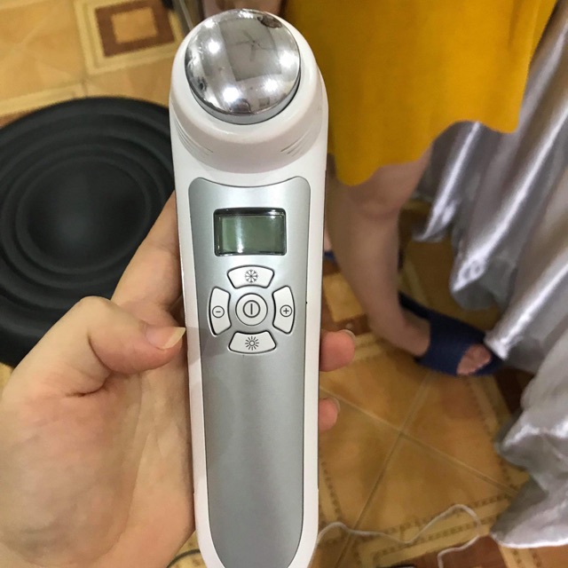 búa điện di nóng lạnh kết hợp rung massage