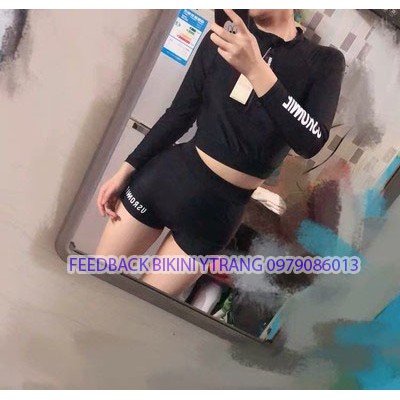 CÓ SẴN set đồ bơi nữ croptop USRONNIE | BigBuy360 - bigbuy360.vn