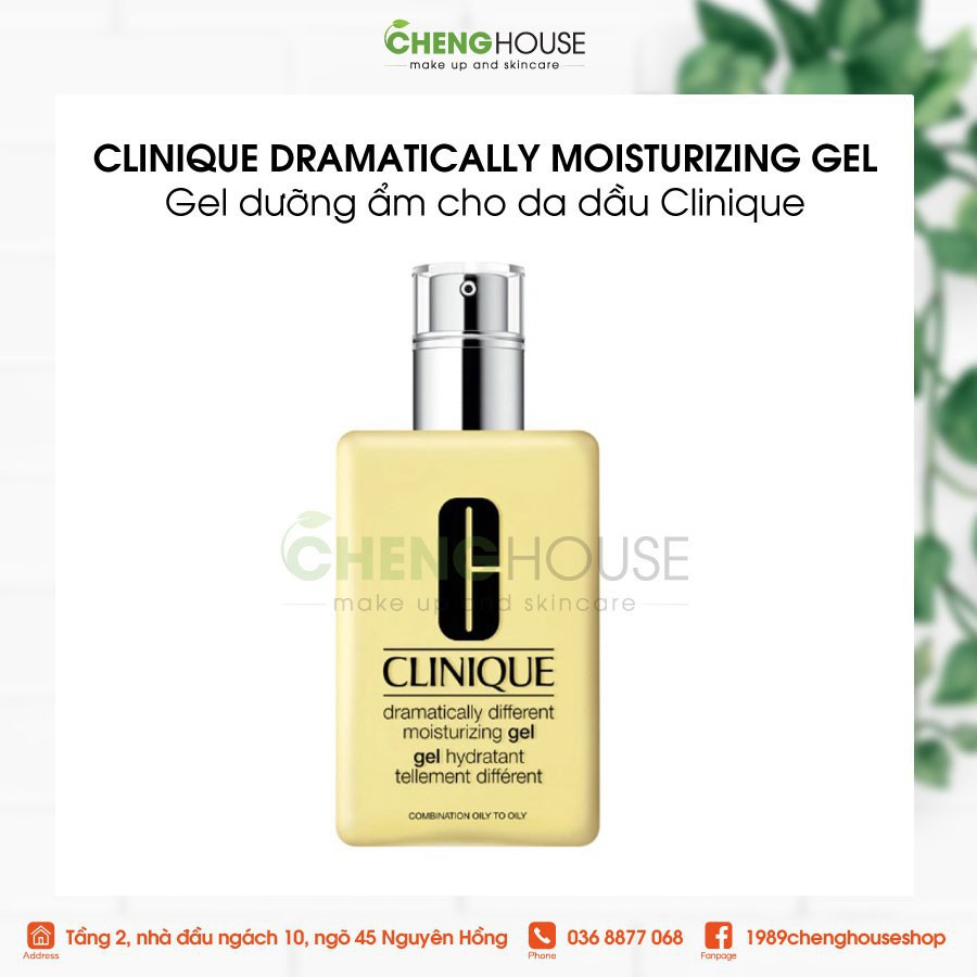 Gel dưỡng ẩm Clinique Dramatically Different Moisturizing Gel 125ml