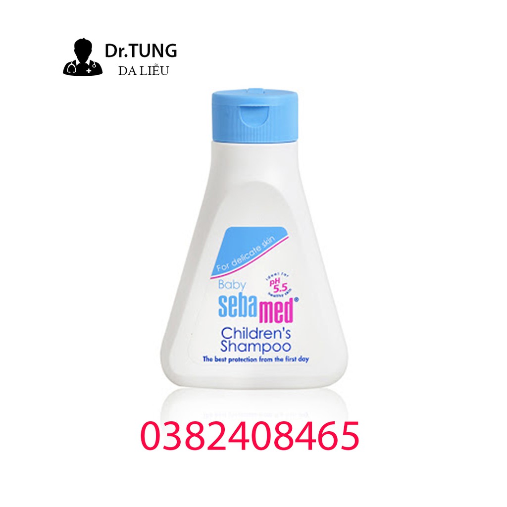 [Chính hãng] Dầu gội dịu nhẹ không cay mắt trẻ em Sebamed pH5.5