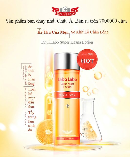 Lotion/toner Labo Labo Keana Dr.Ci Nhật Bản