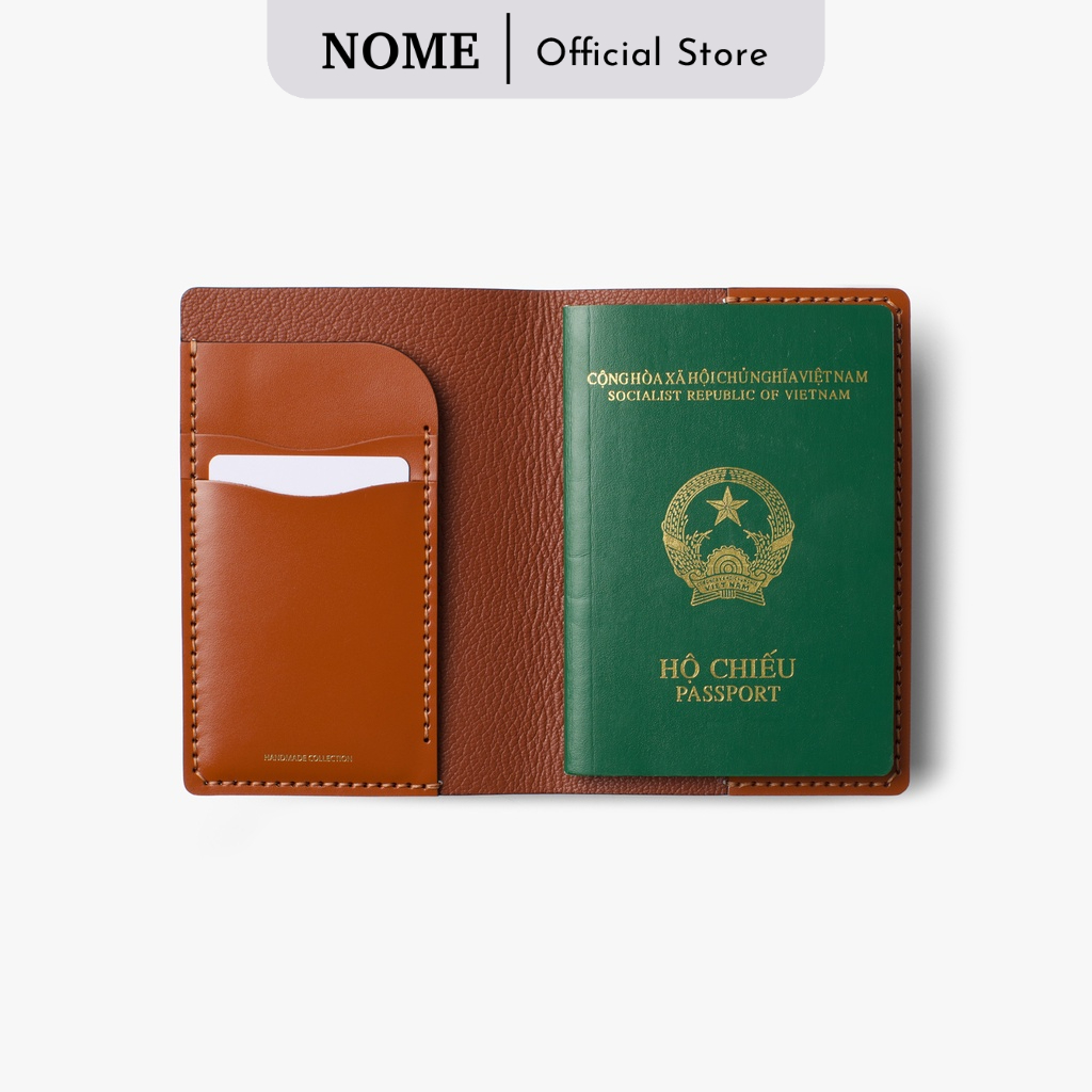 Ví Da NOME Passport (Handmade Collection)