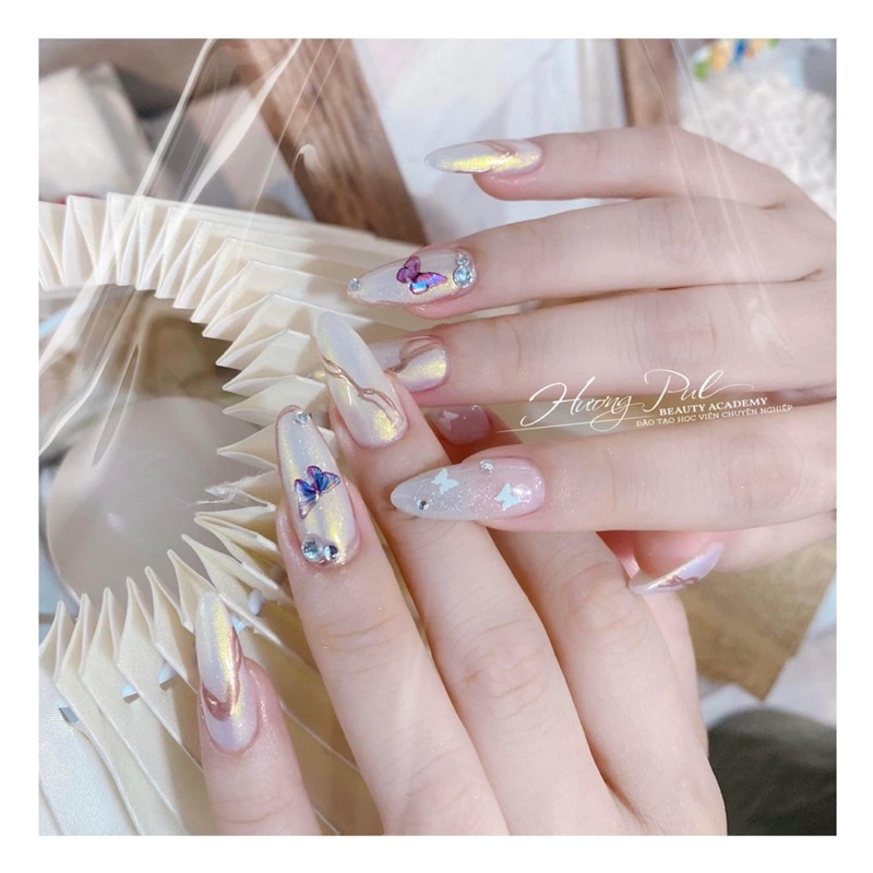 Bút chấm đá nail bút sáp đính đá