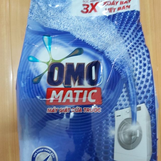 Bột giặt omo máy giặt cửa trước 6kg