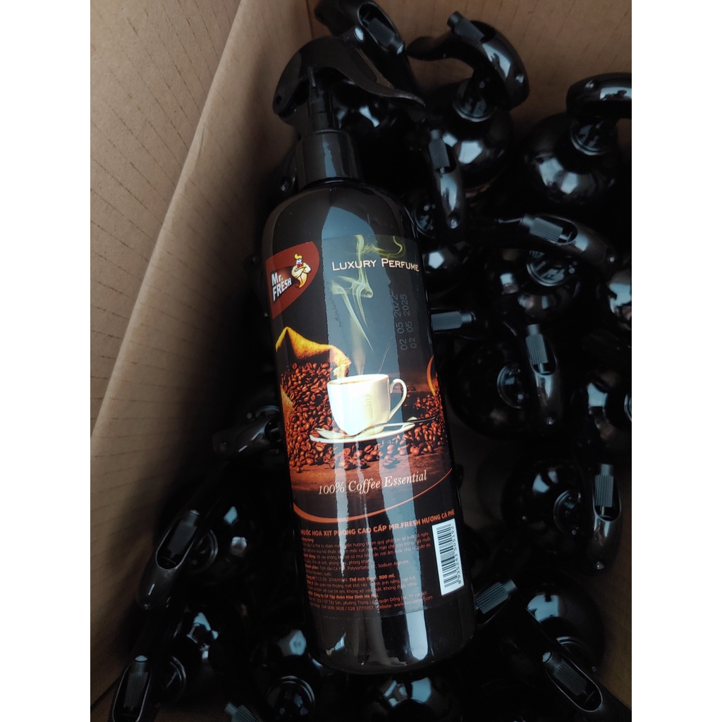 Xịt phòng nước hoa cao cấp Mr.Fresh 500ml - Hương cà phê 100%