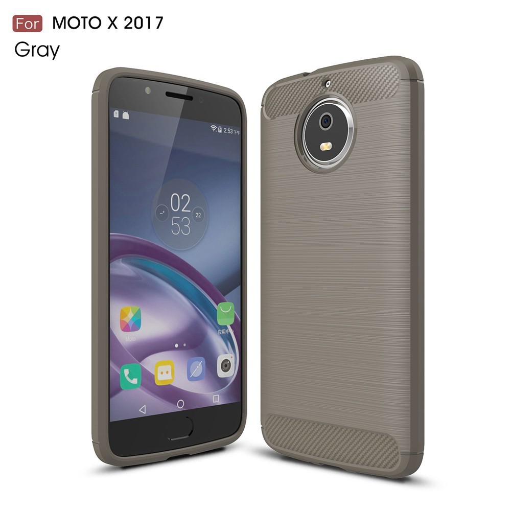 Ultra-thin Soft Silicone Casing Motorola Moto X 2017 Back Cover