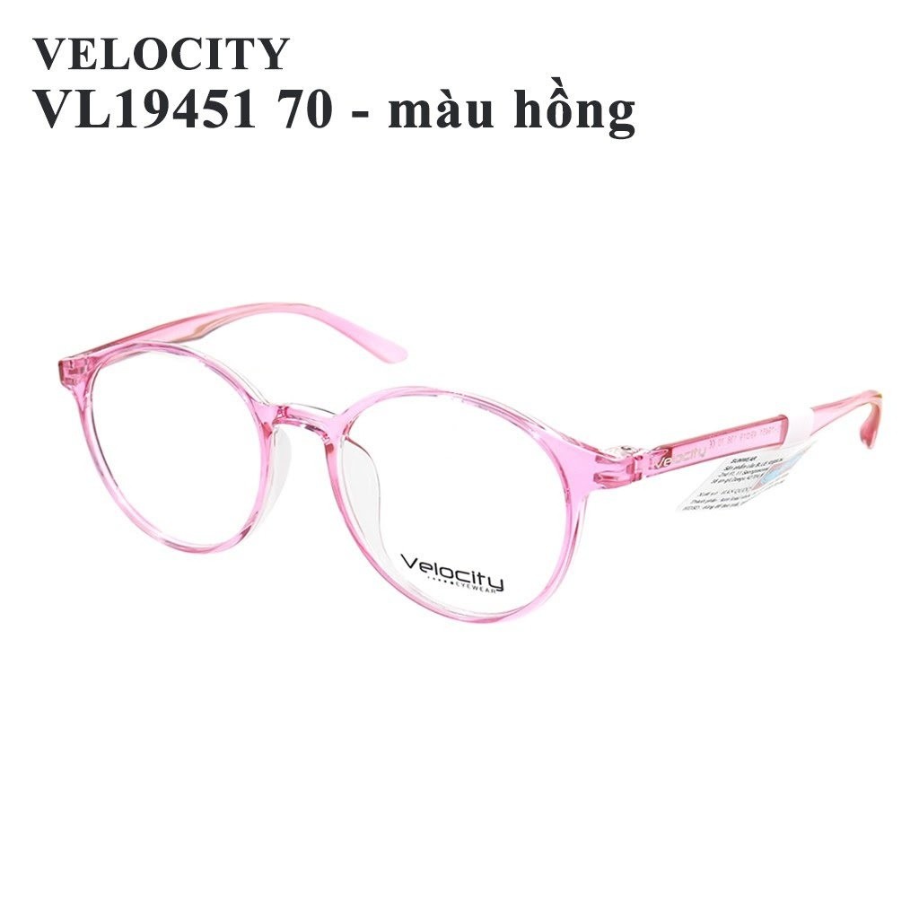 [Mã FAMALLT5 giảm 15% đơn 150K] Kính cận UNISEX VELOCITY VL19451 chính hãng