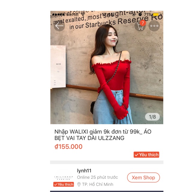Áo bẹt vai tay dài Ulzzang