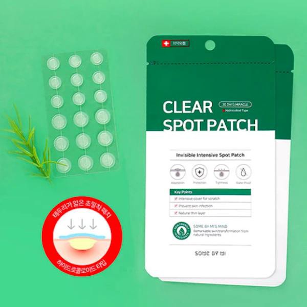 Combo 2 Miếng Dán Giảm Mụn Some By Mi Clear Spot Patch (set 18 miếng ) x 2