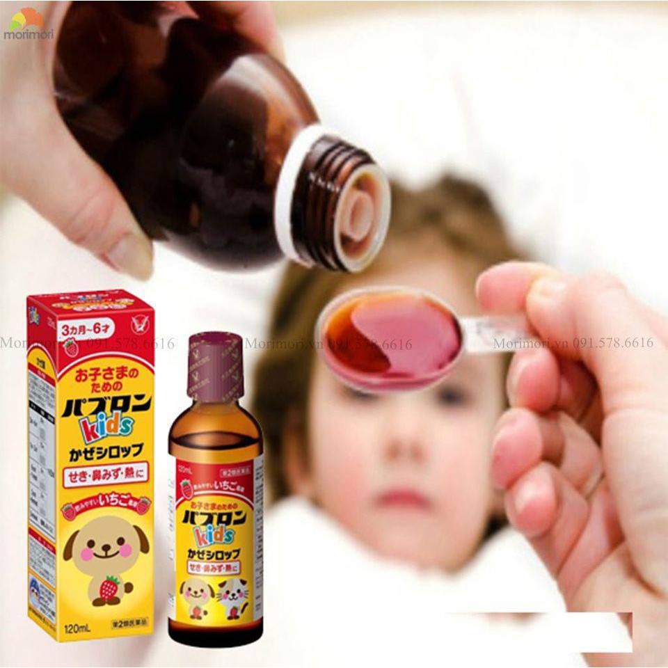 SIRO HO CẢM SỐT PABURON S CHÍNH HÃNG CỦA NHẬT 120ML