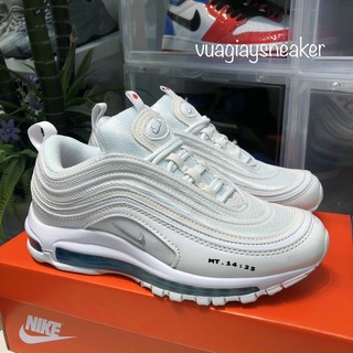 🔥 ẢNH THẬT 🔥 Giày 97 trắng đế xanh thánh giá