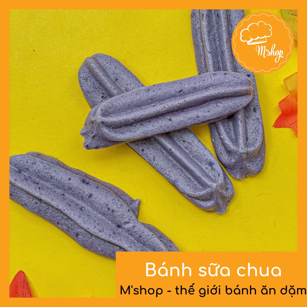 Bánh ăn dặm - Các vị sữa chua, hoa quả, rau củ handmade M'shop (hũ 800ml)