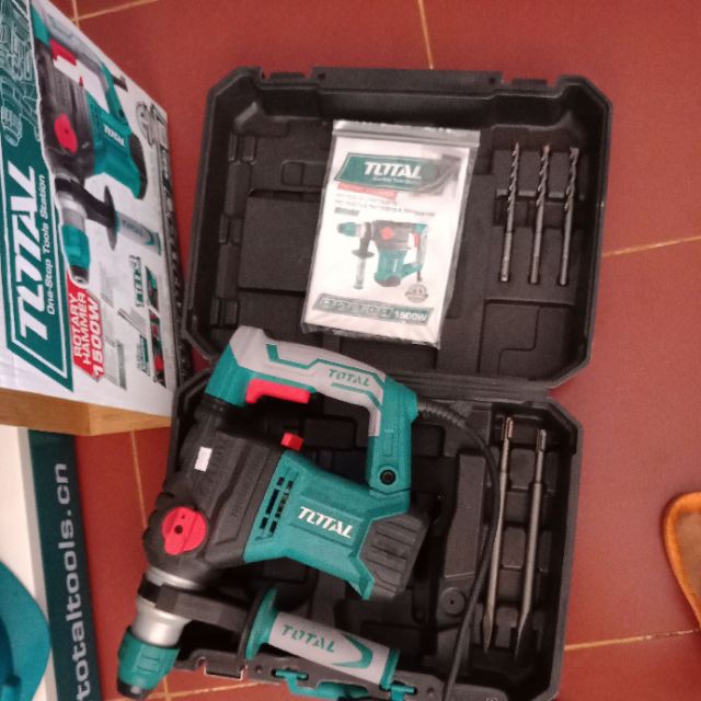 [chính hãng] 32mm Máy khoan búa, đục bê tông 1500W TOTAL TH1153216