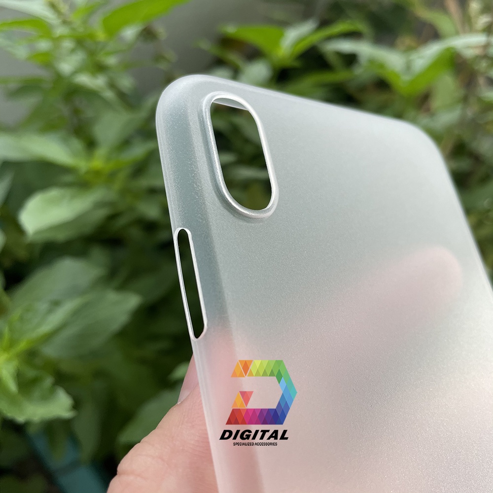 Combo 2 Ốp Lưng Trong Nhám Siêu Mỏng Unibody Cho iPhone X, XS, XS MAX
