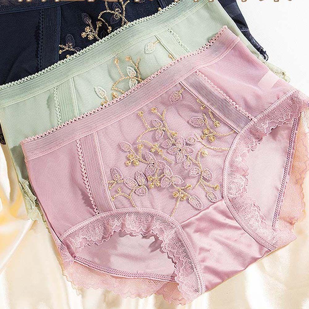 Quần Lót Cotton Không Đường May Lưng Vừa Gợi Cảm Cho Nữ