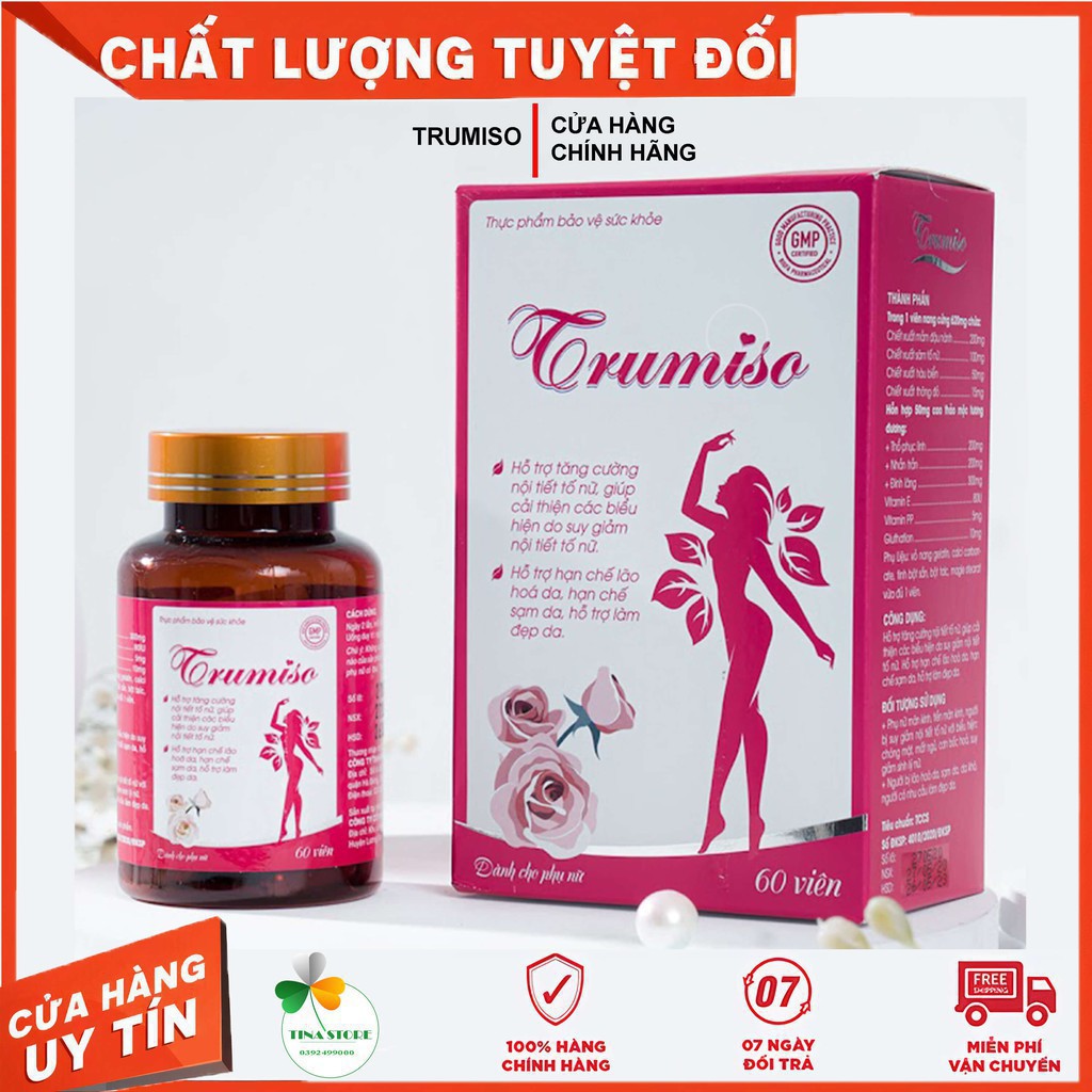 TRUMISO TĂNG VÒNG 1 – VIÊN UỐNG NỘI TIẾT TỐ NỮ