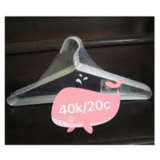 Combo 10 mắc áo inox song long trẻ em nhi_shop