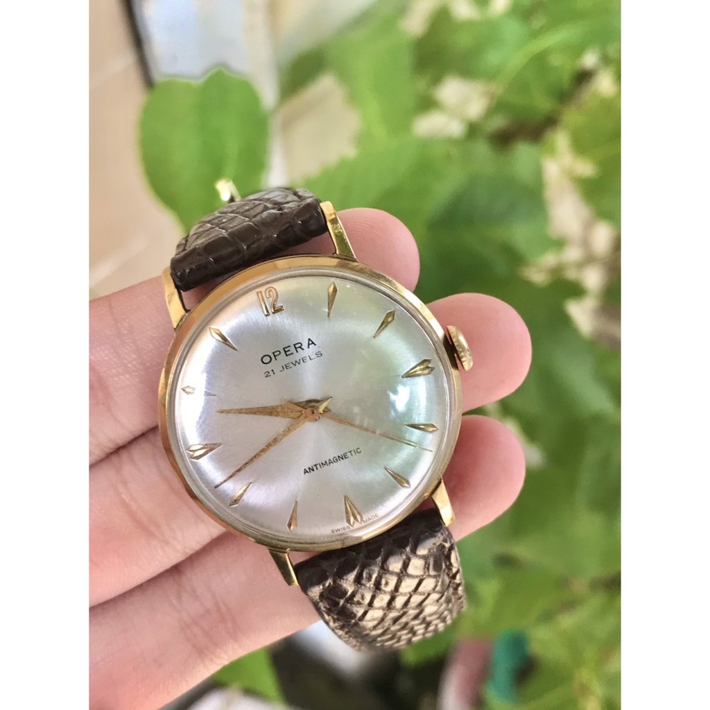 Đồng hồ nam OPERA 21 Jewels - Antimagnetic - Thụy Sỹ