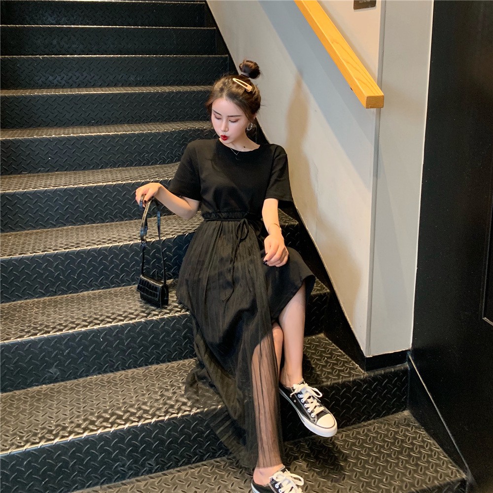 [ORDER] Váy pha lưới ULLZANG - kèm ảnh fb | BigBuy360 - bigbuy360.vn