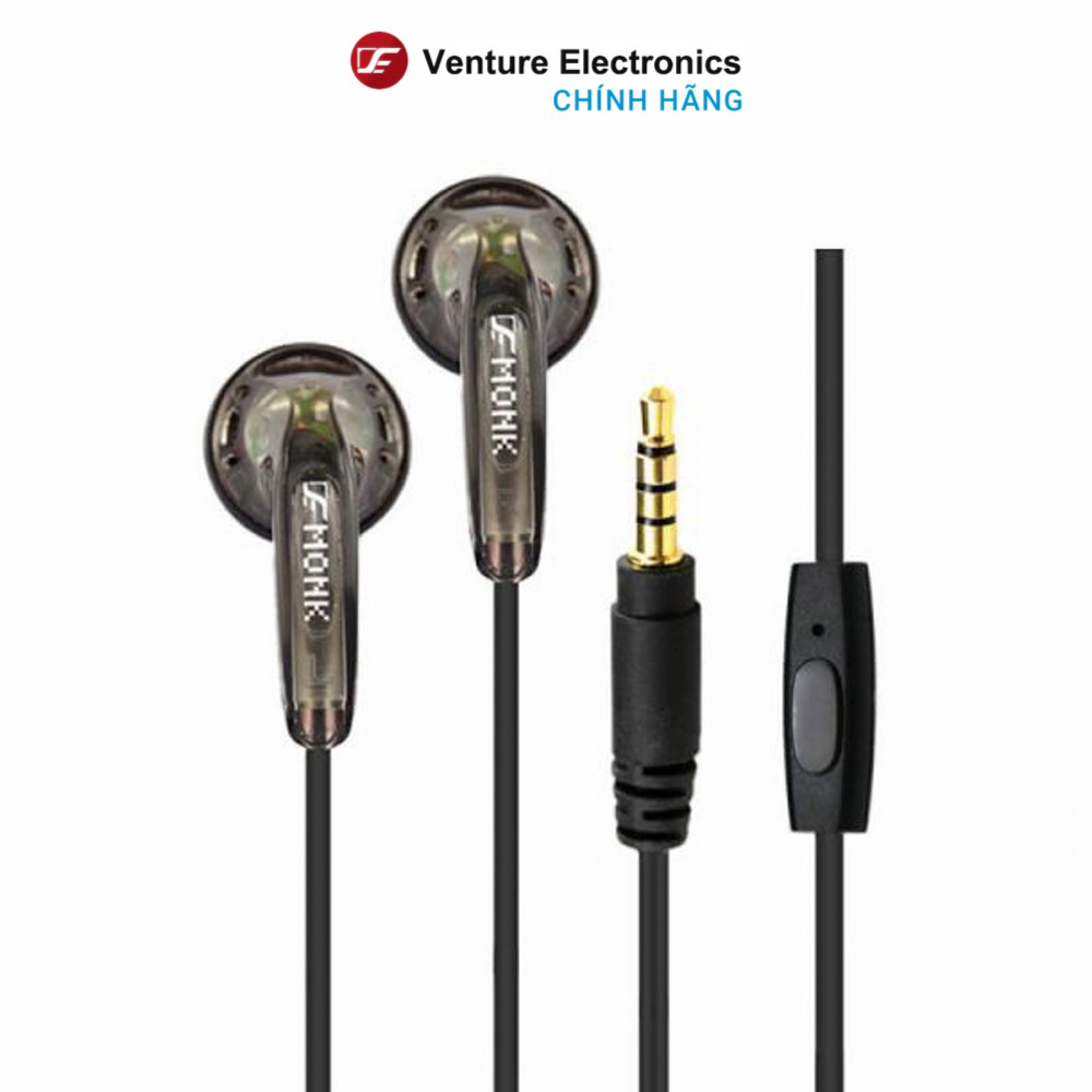 Tai nghe VE Monk Plus có Microphone đàm thoại - Hàng chính hãng | Tai nghe earbuds bán chạy nhất tầm giá