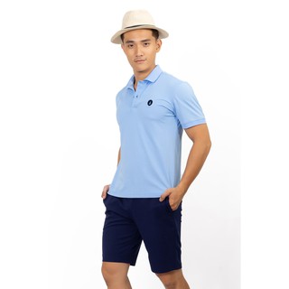 Quần short nỉ lưng thun nam Novelty màu xanh đen trơn NQNMMDMT3R200050Q