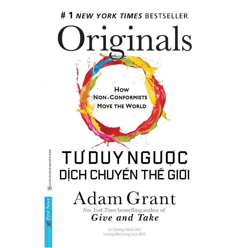 Sách - Combo Tác Giả Adam Grant  - FirstNews Tặng Kèm Bookm