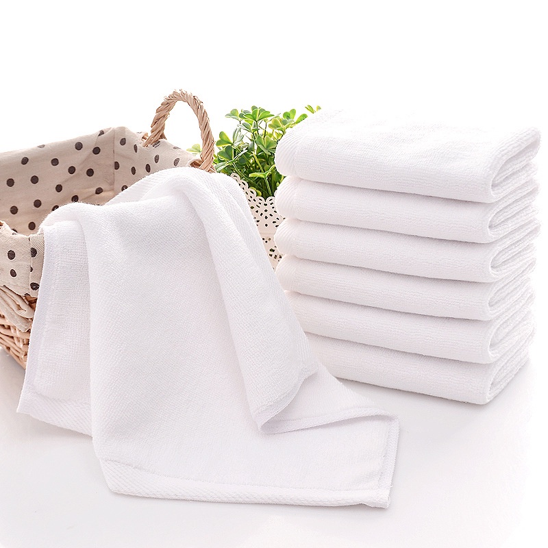 Khăn Cotton Vuông Nhỏ Gọn Đa Năng Thấm Hút Tốt Cho Du Lịch