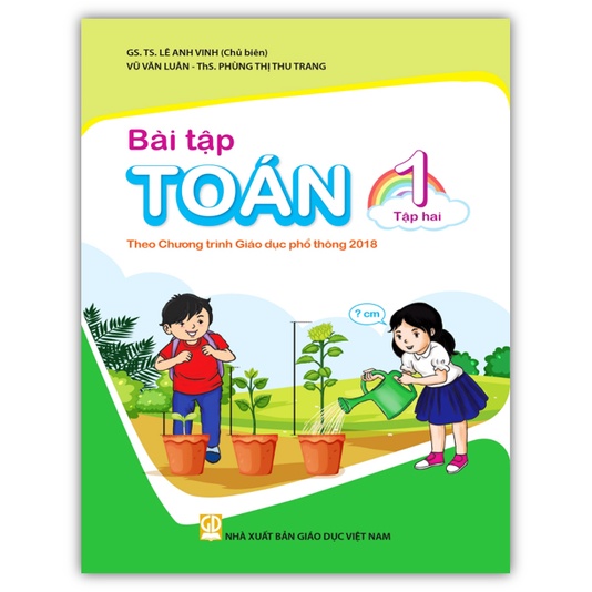 Sách - Bài tập Toán 1 - Tập 2 (Theo Chương trình Giáo dục phổ thông 2018)