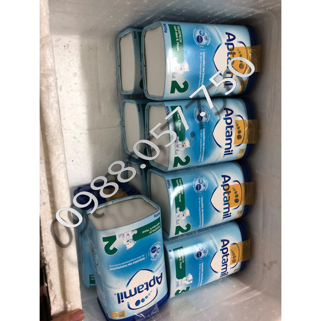 Sữa bột Aptamil xanh nội địa Đức 800g