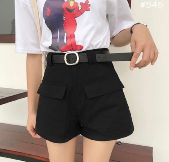 Quần short túi hộp trẻ trung 4 màu xb