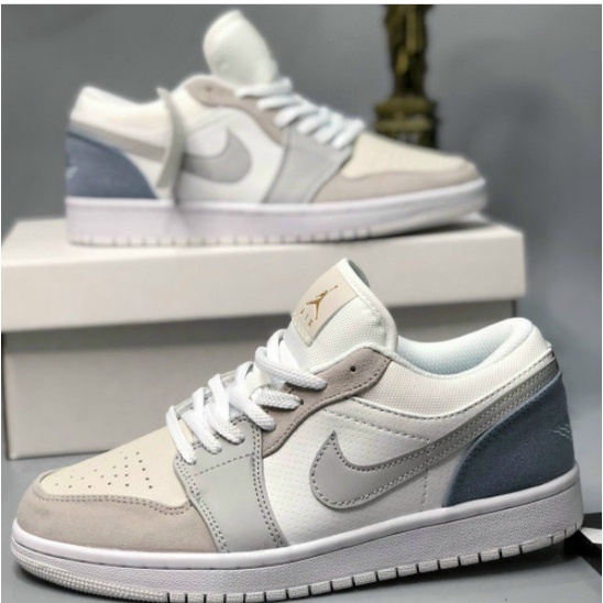 Giày Thể Thao Nam Nữ Cổ Thấp Gót Xanh, Giày Nike Jordan JD 1 Low Paris Cổ Thấp Gót Xanh Full Box | BigBuy360 - bigbuy360.vn