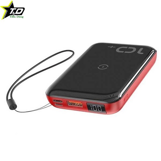 Pin sạc dự phòng không dây baseus kiêm sạc nhanh PD3.0 + QC3.0 dung lượng 10000mah