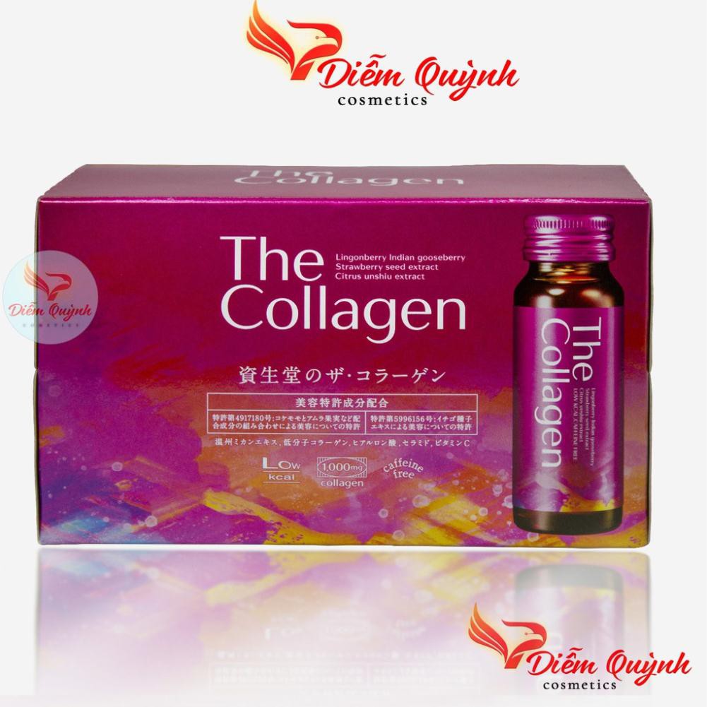 [ Mẫu Mới ] Nước The collagen shiseido dạng nước uống hộp 10 lọ 50ml date 2022