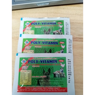 Poly - vitamin thức ăn bổ sung vitamin, kích thích ăn uống, thèm ăn cho thú cưng