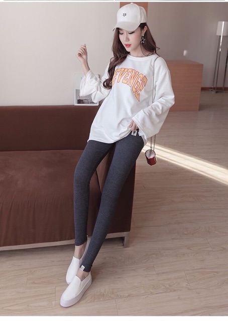 QUẦN LEGGING MÈO LÓT LÔNG SIÊU ẤM