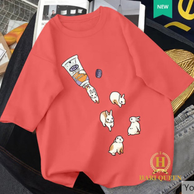 [FREESHIP ĐƠN TỪ 50K] Áo phông thỏ chui HARI0420