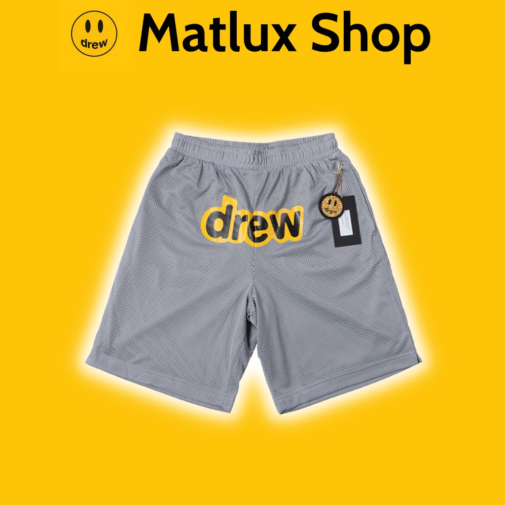 🔥 [MÃ MATLAB GIẢM 10K] Quần Short Drew House Chất Liệu Vải Mesh Cao Cấp Fulltag, Túi, Quần Đùi Drew 